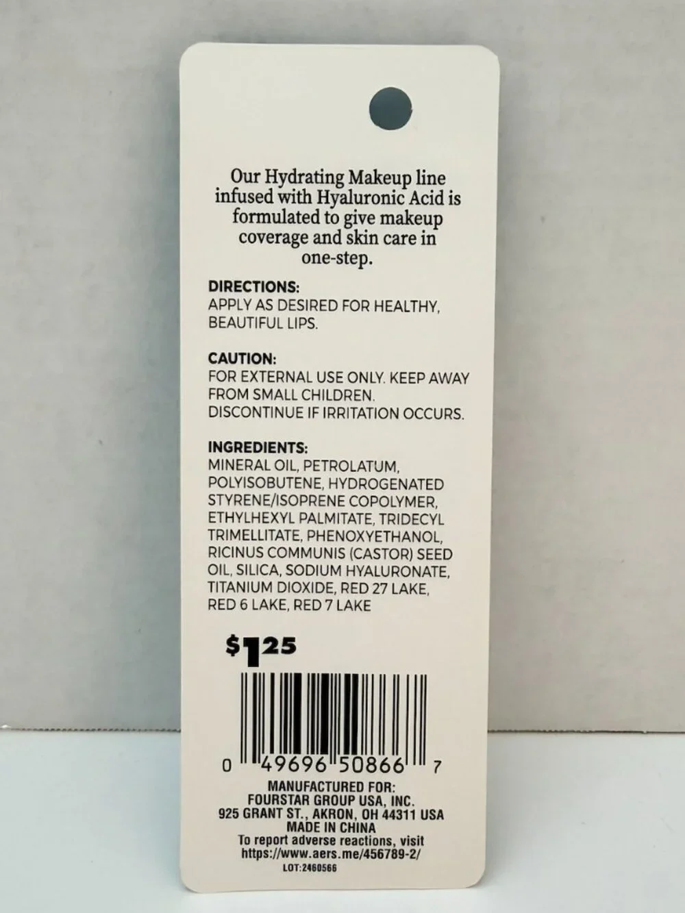 B Pure Hydrating Lip Gloss Dusty Rose Pink NEW Makeup Beauty